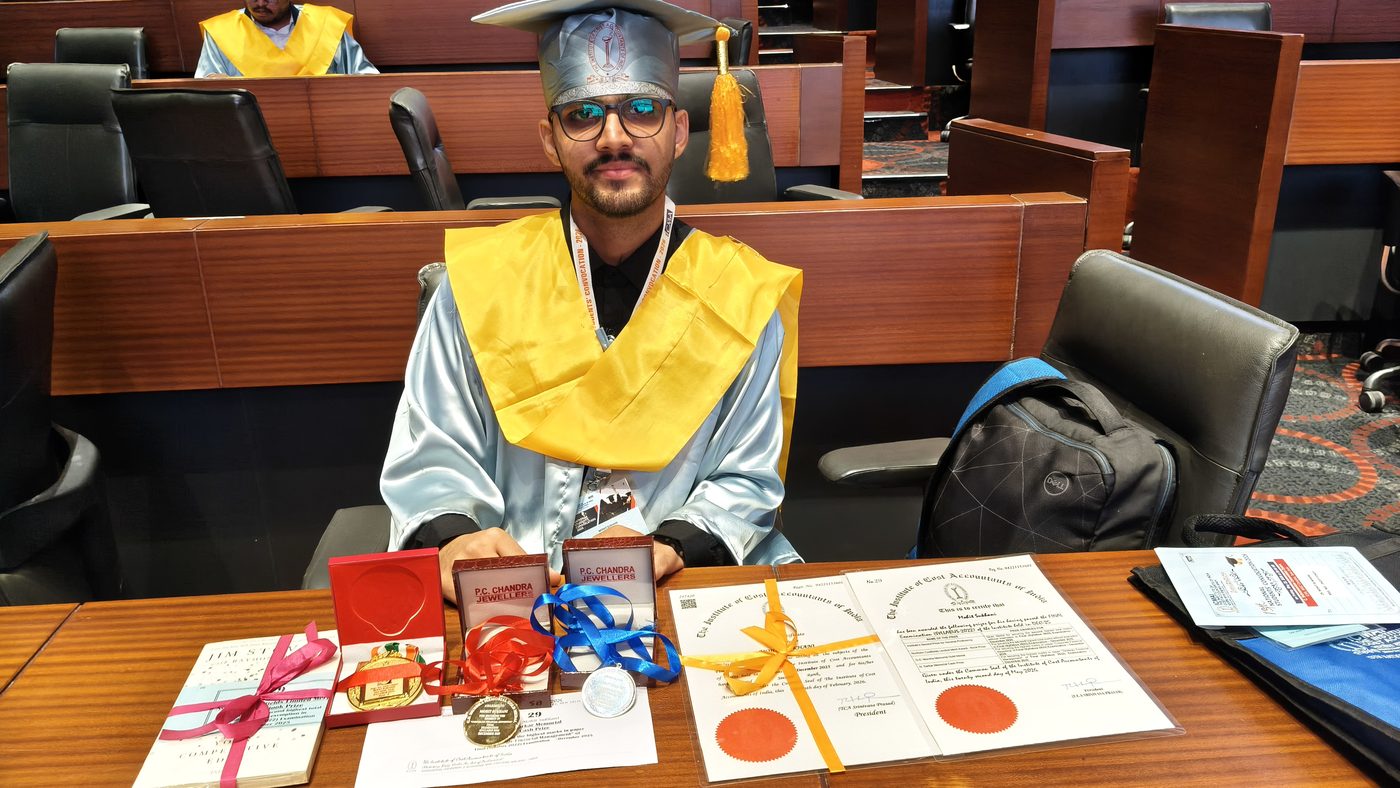 Medals, prizes and certificates awarded at the Institute of Cost Accountants of India convocation